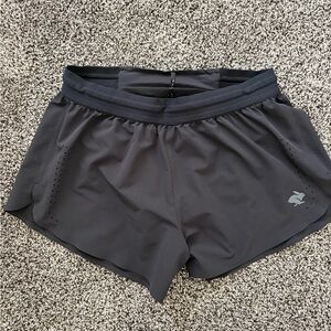 Women’s Black Performance fuel and fly Running Shorts 4”